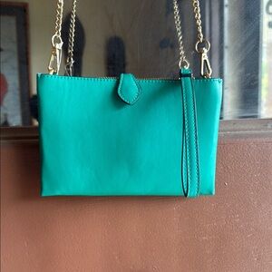 Elegant Green Women's Crossbody Bag